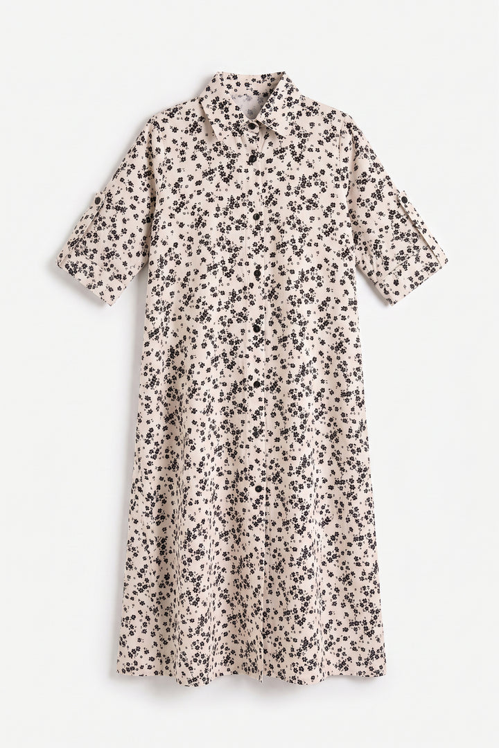 Black Printed Dress