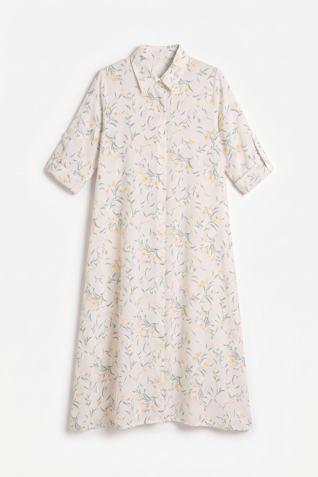 Offwhite Printed Dress