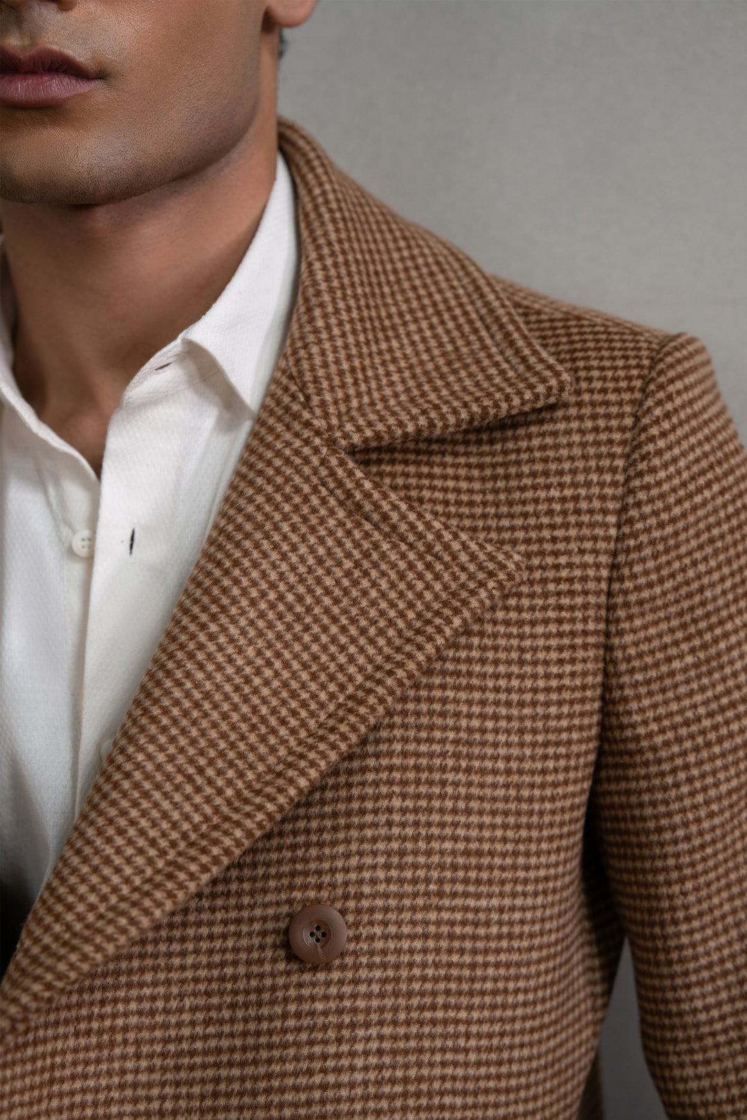 Brown Peacoat