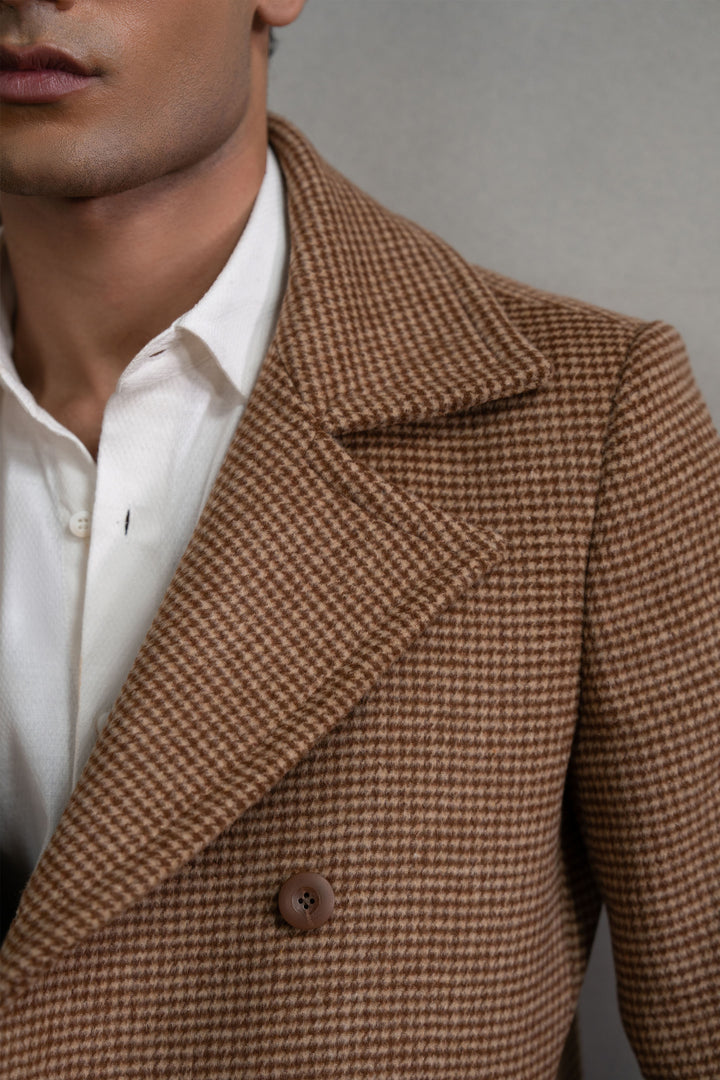 Brown Peacoat