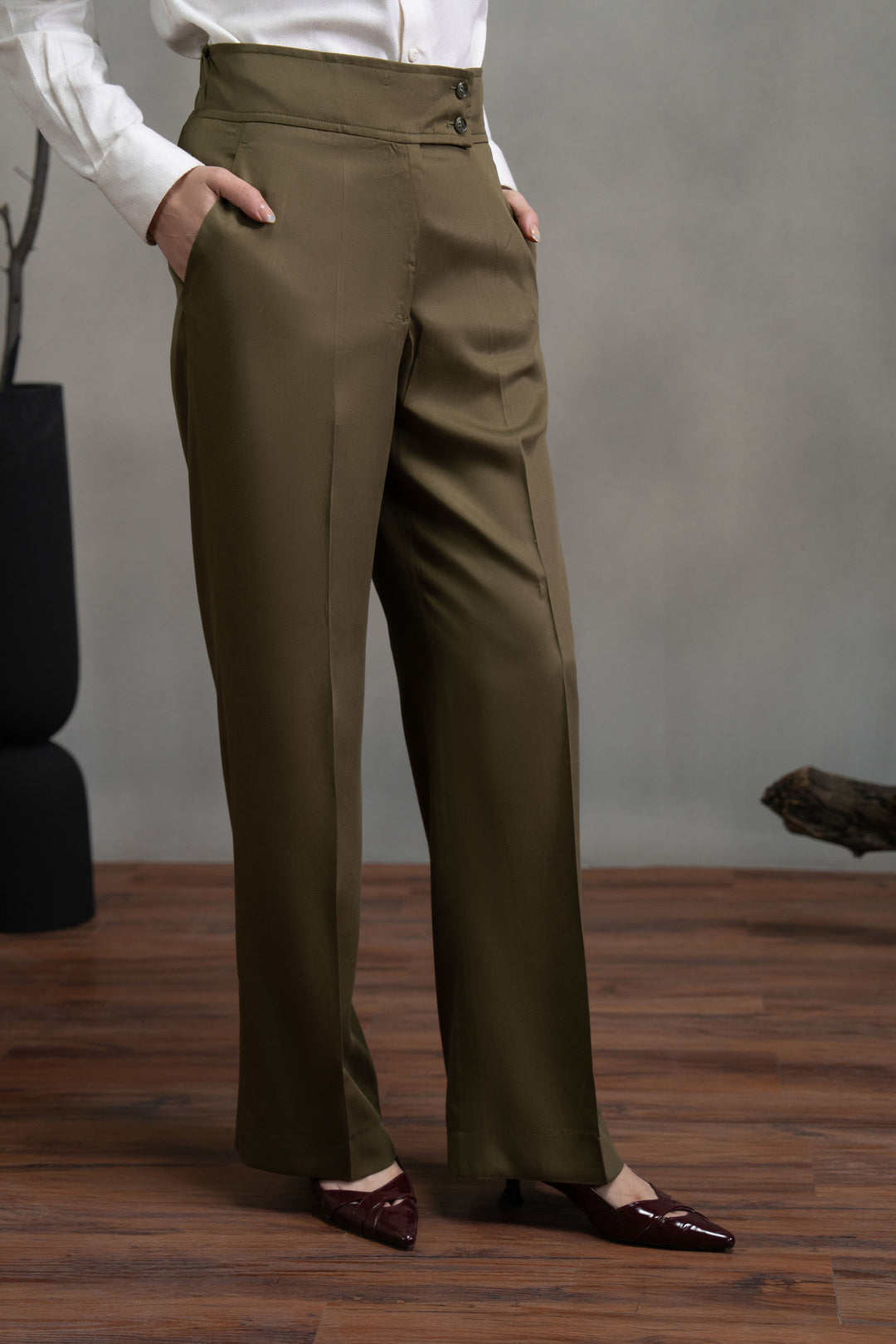 Wide Leg Trouser