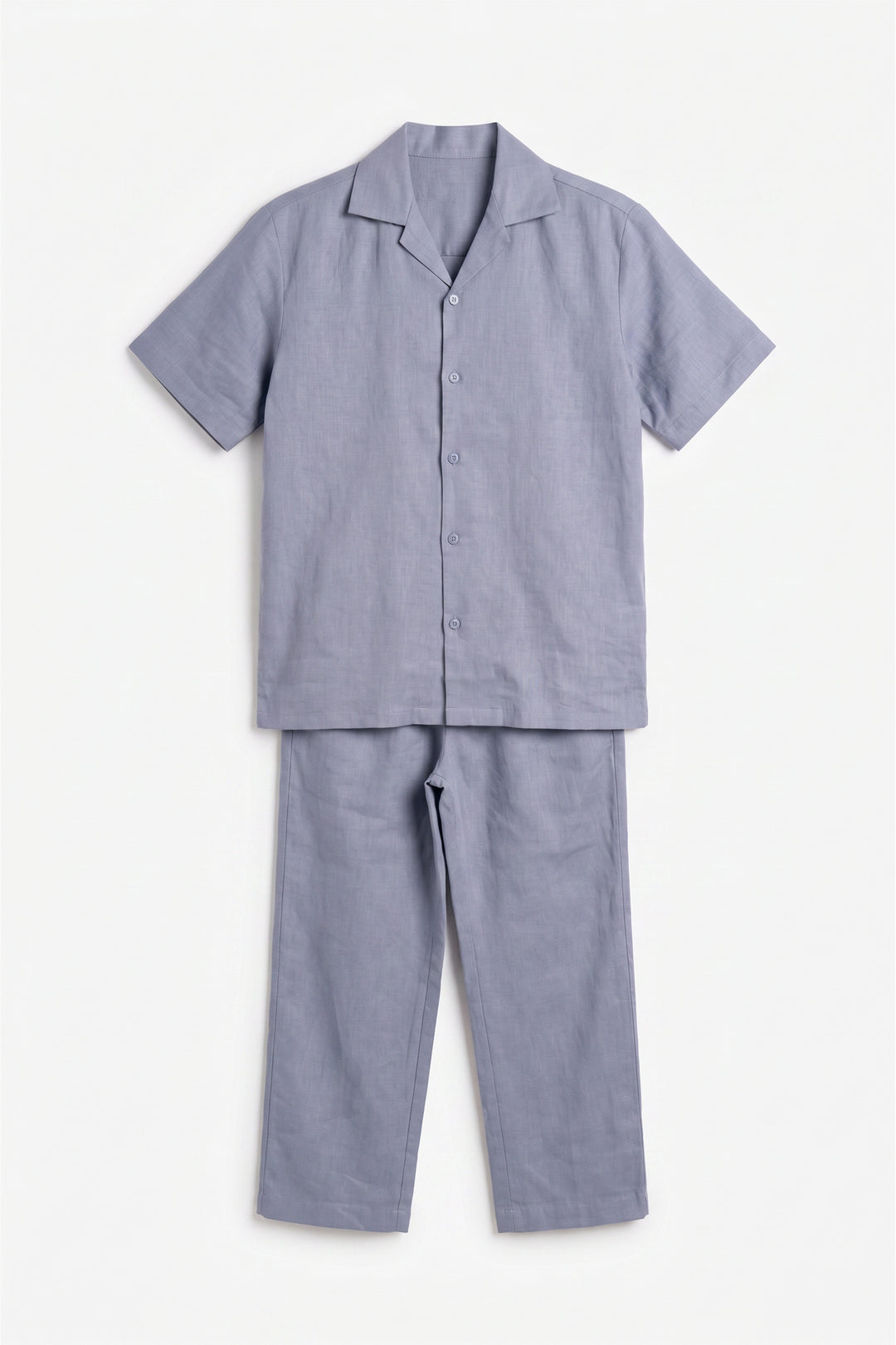 Sky Blue Linen Co-ord Set