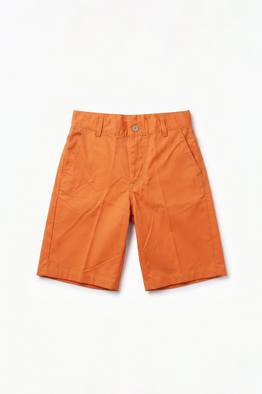 Tangerine Bermuda Shorts