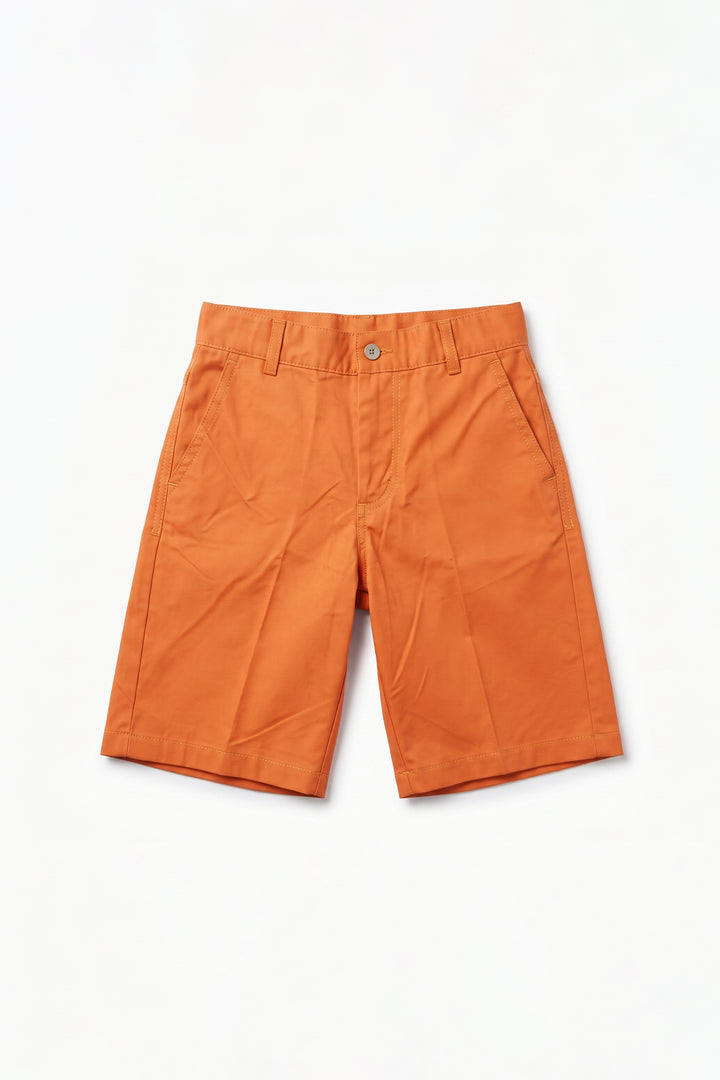 Tangerine Bermuda Shorts