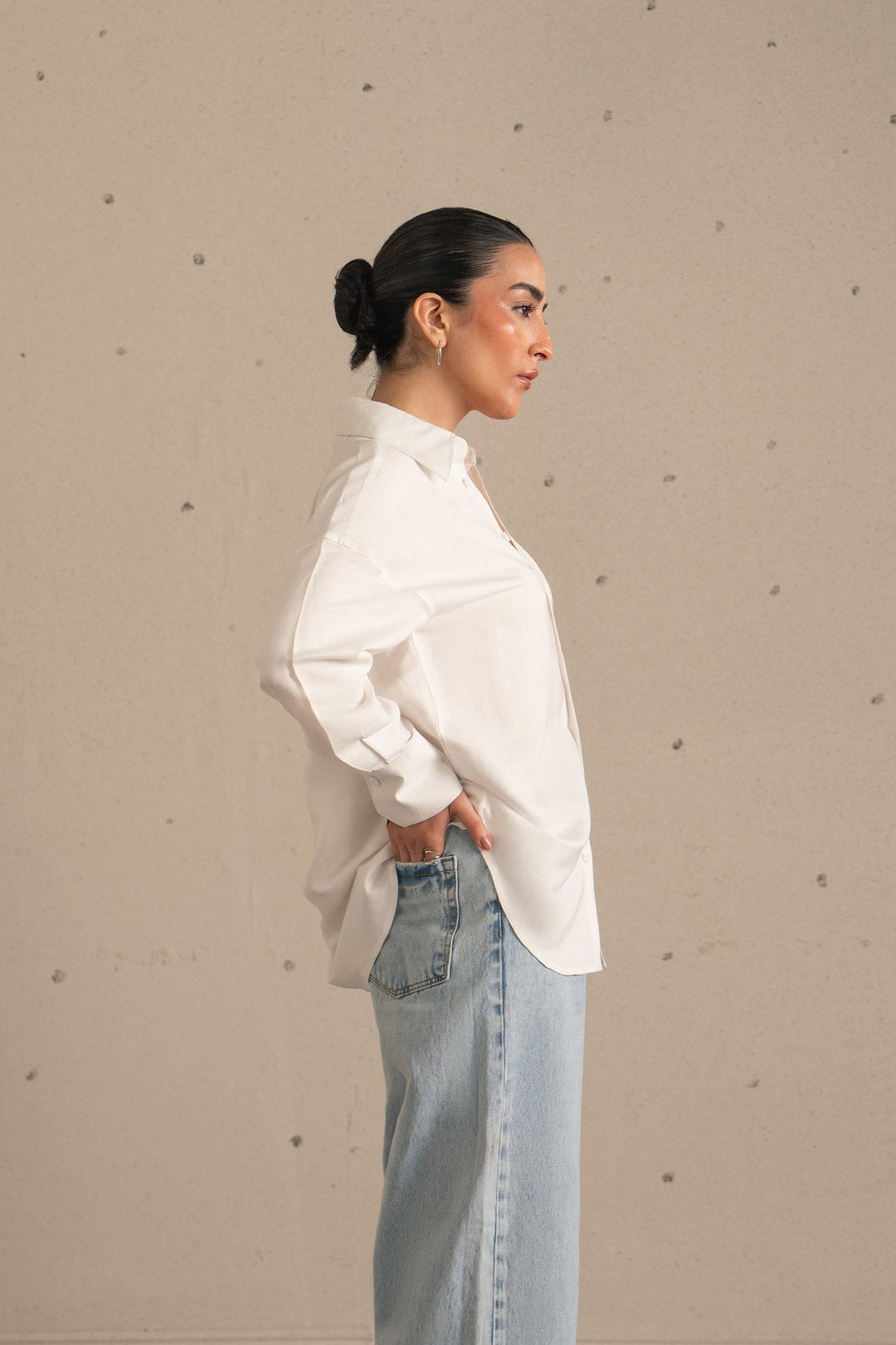 White Linen Shirt