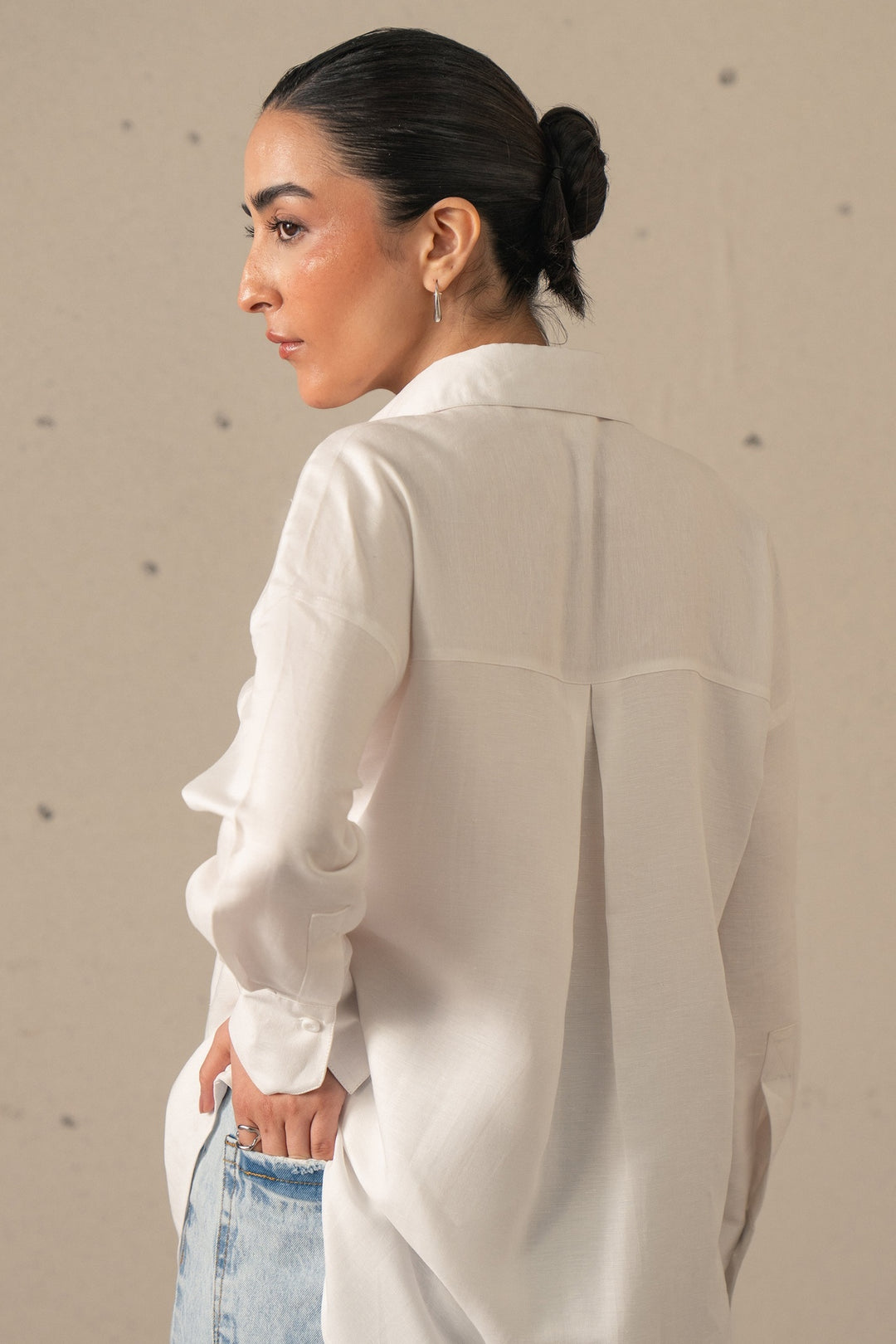 White Linen Shirt