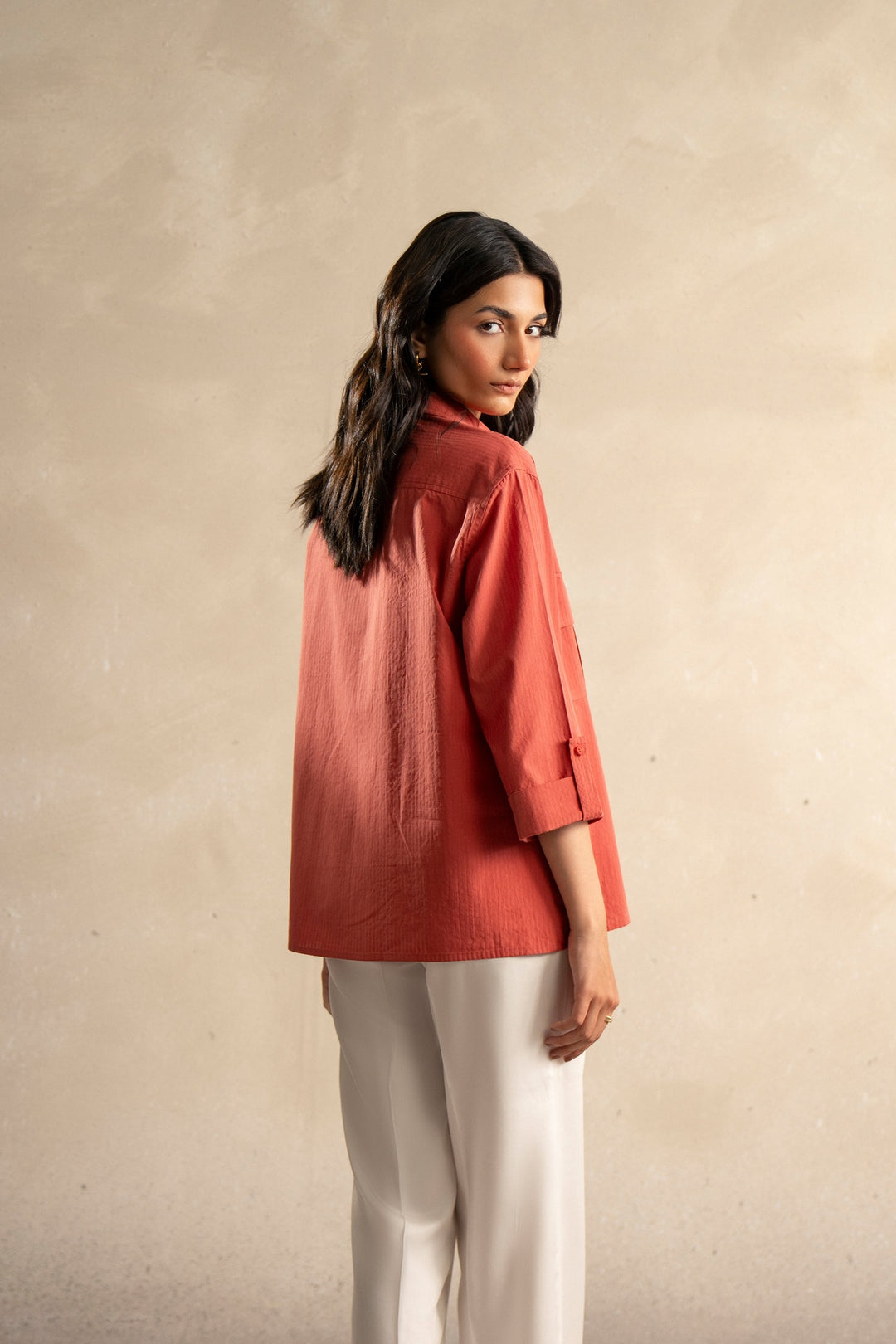 Terracotta Two Pocket Shirt