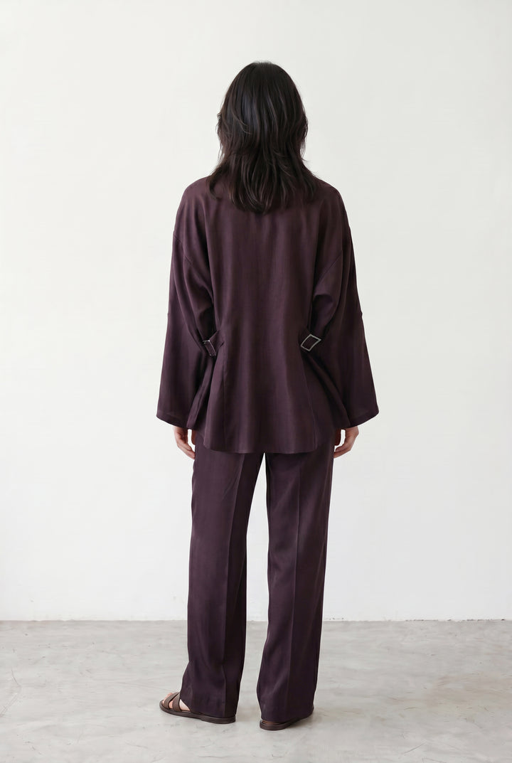 Dark Purple Co-Ord Set