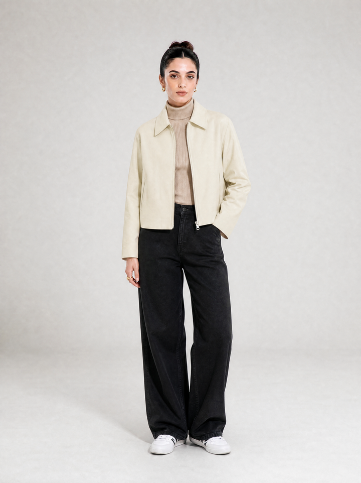 Offwhite Linen Jacket