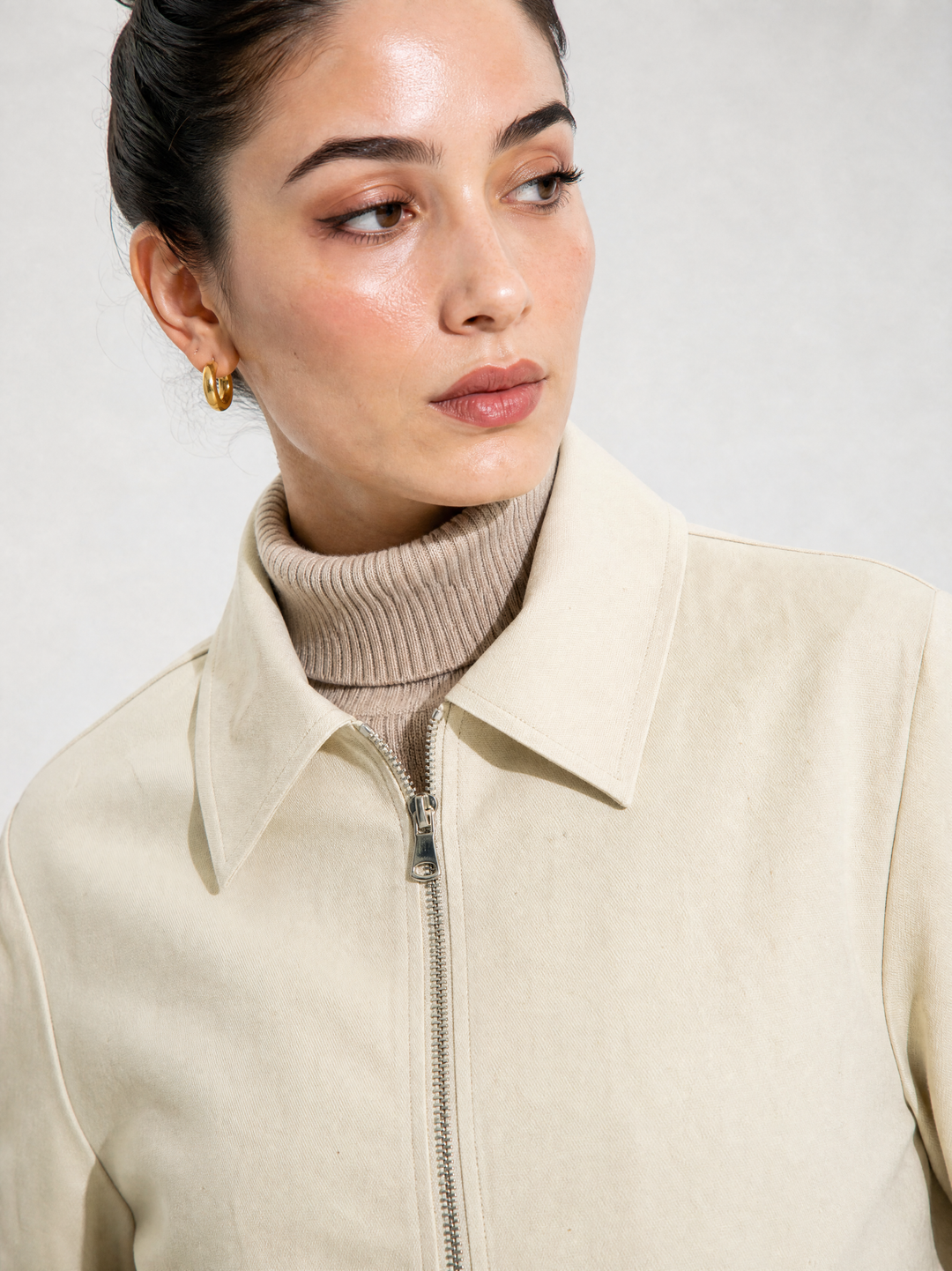 Offwhite Linen Jacket