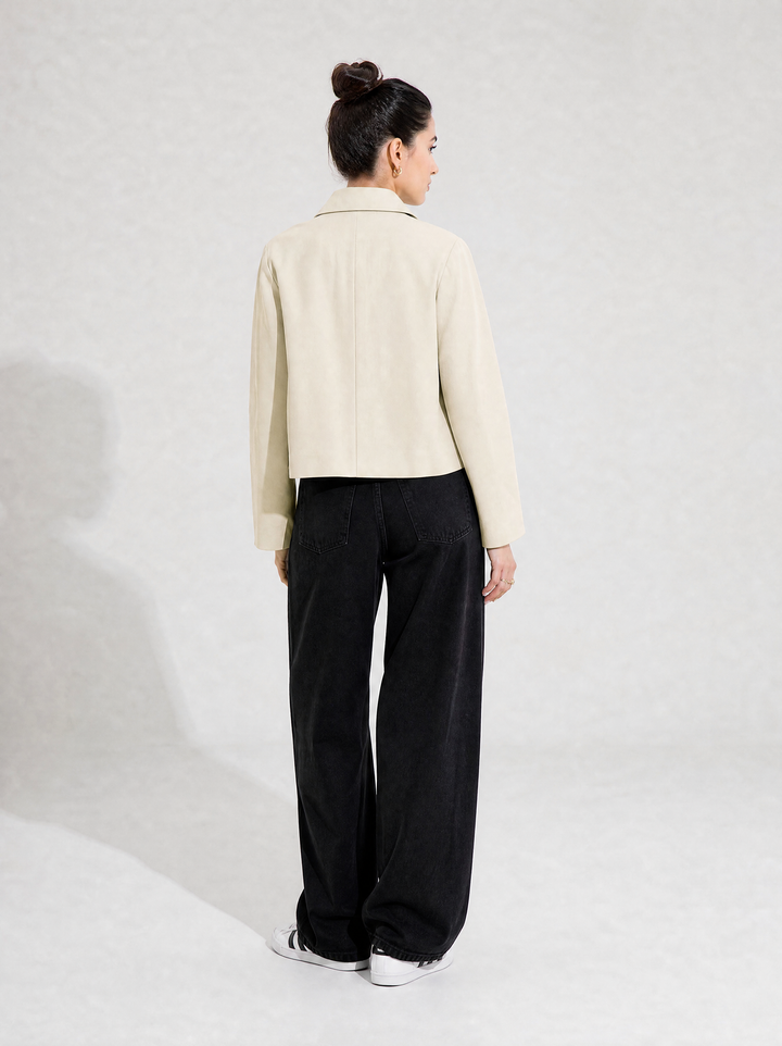 Offwhite Linen Jacket