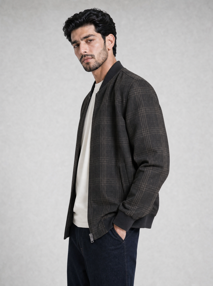 Brown Bomber Jacket