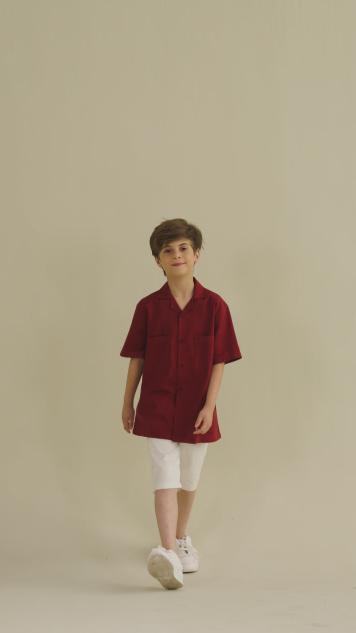 Rust Resort Shirt