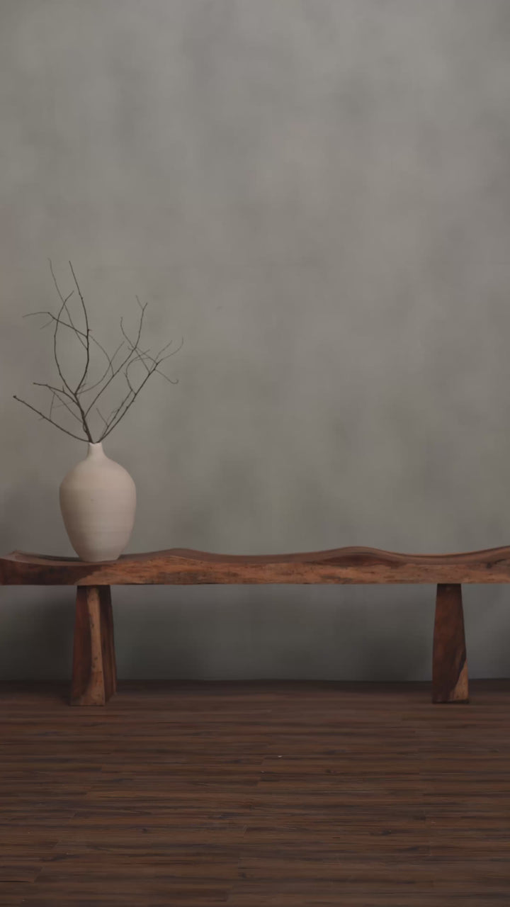 Off White Wool Double Breasted Coat