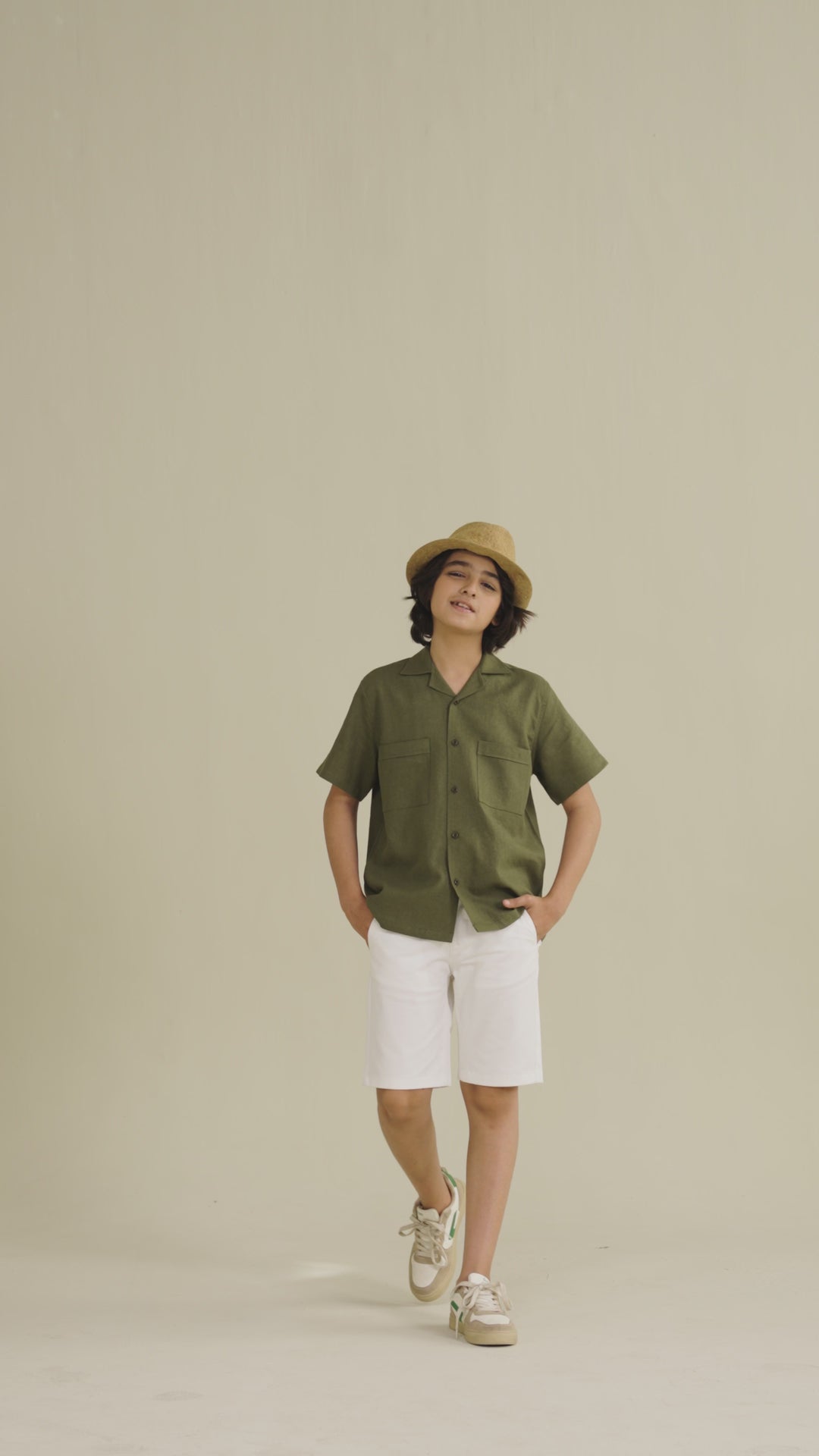 White Bermuda Shorts