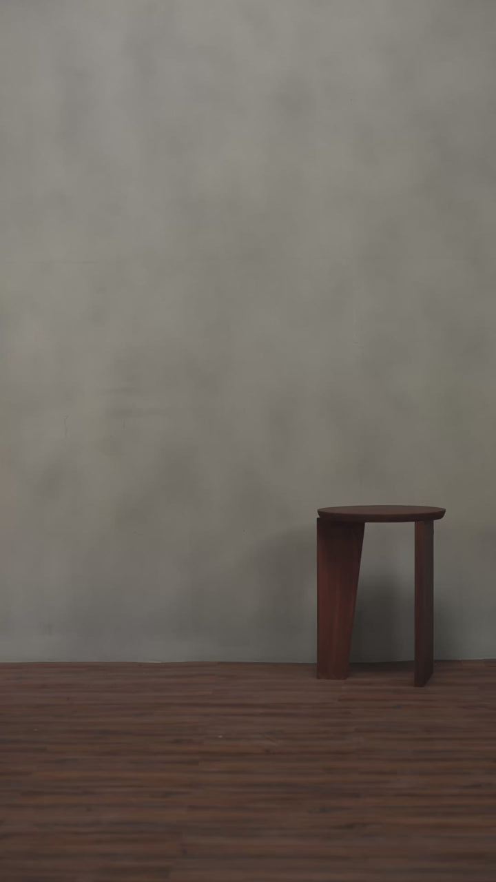 Brown Double Breasted Long Coat