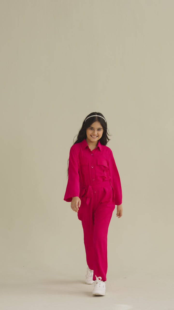 Pink Jumpsuit