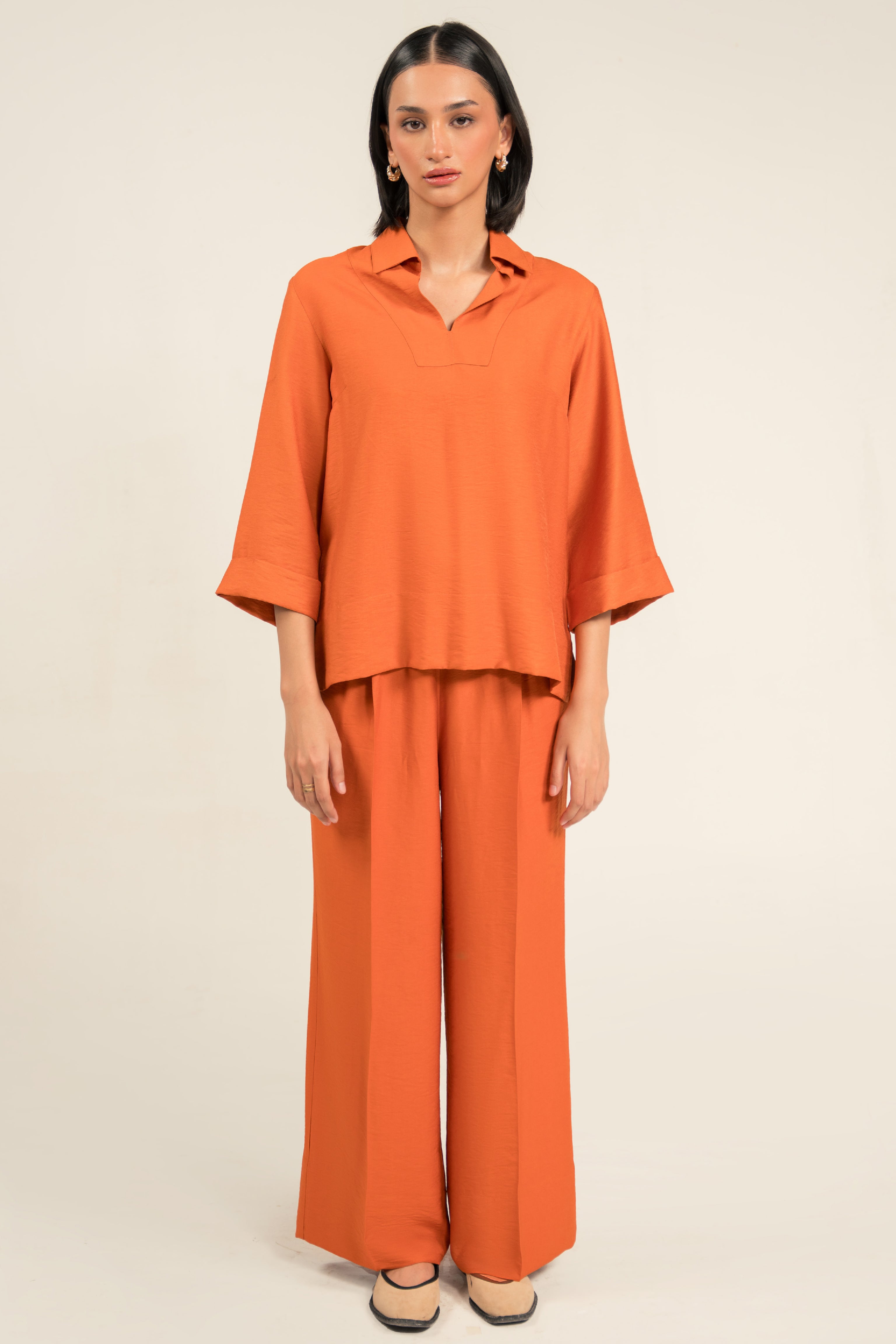 Rust Orange Co-Ord Set