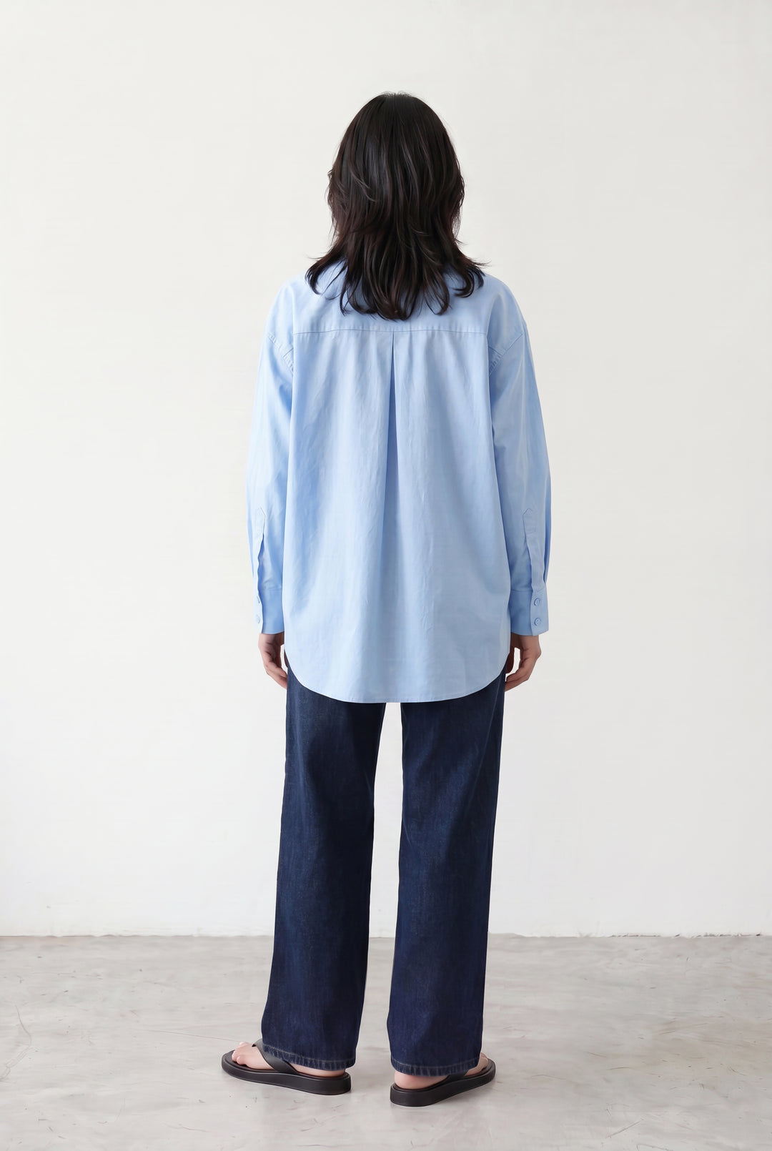 Sky Blue Cotton Shirt