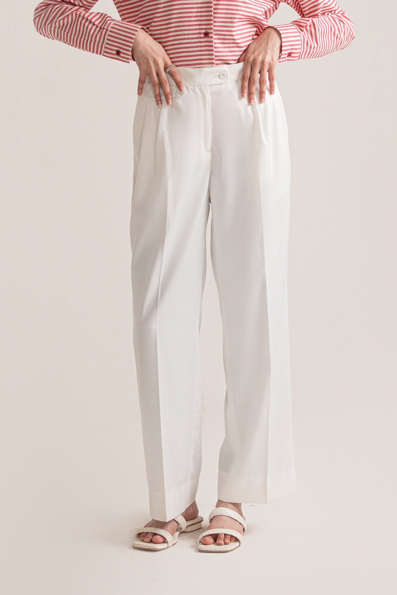 Off-White Straight Fit Trouser price