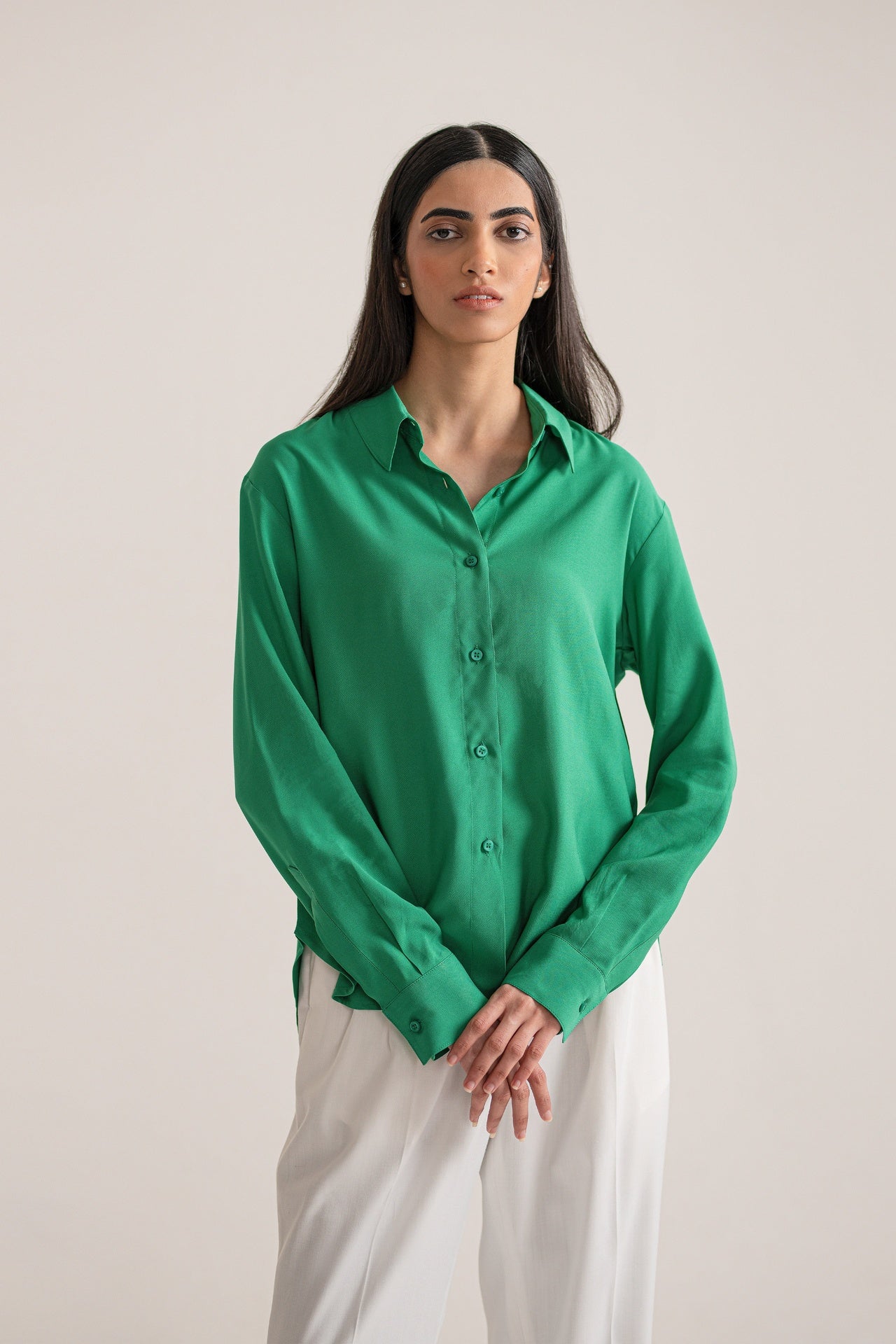 Jade Flowy Relaxed Fit Shirt price